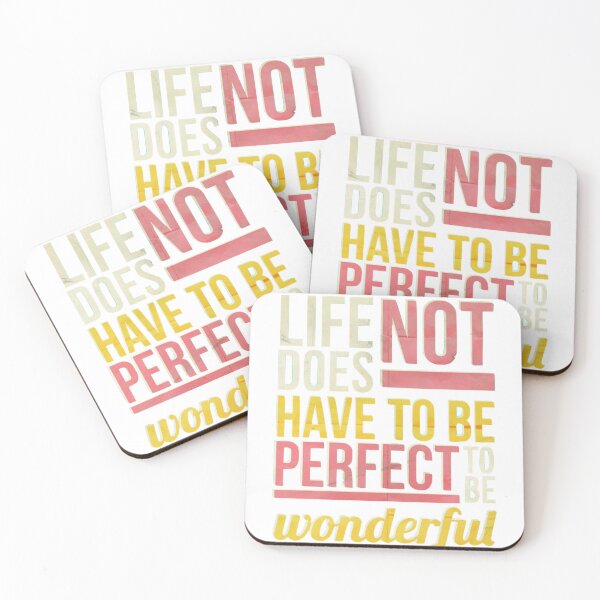 Item preview, Life does not have to be perfect designed and sold by BlackDiamond96.