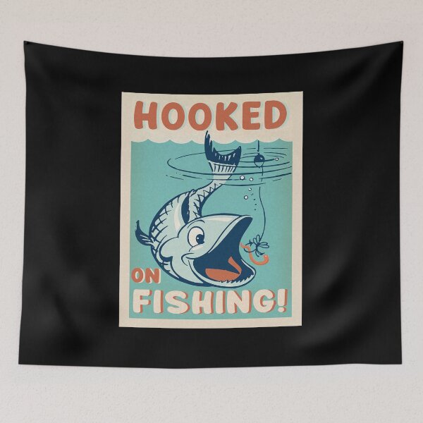Item preview, Hooked On Fishing designed and sold by sauagecornc.