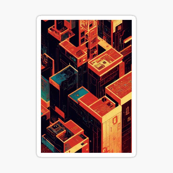 Item preview, In the City designed and sold by BasajaunStudio.