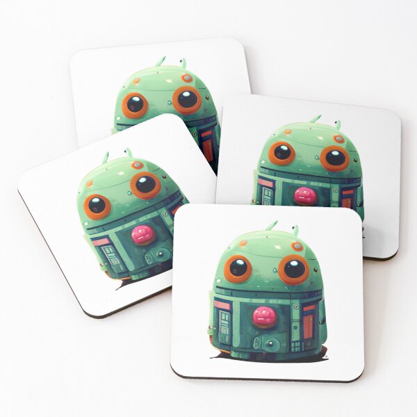 Item preview, Cute Strawberry Droid Design designed and sold by CandyDroidMerch.