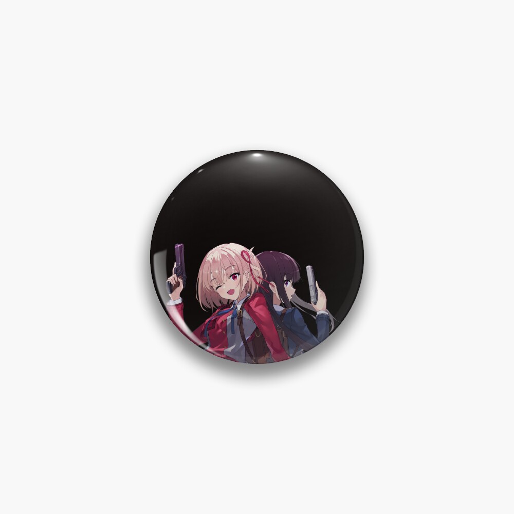 " Chisato Nishikigi And Takina Inoue｜Lycoris Recoil" Pin For Sale By ...