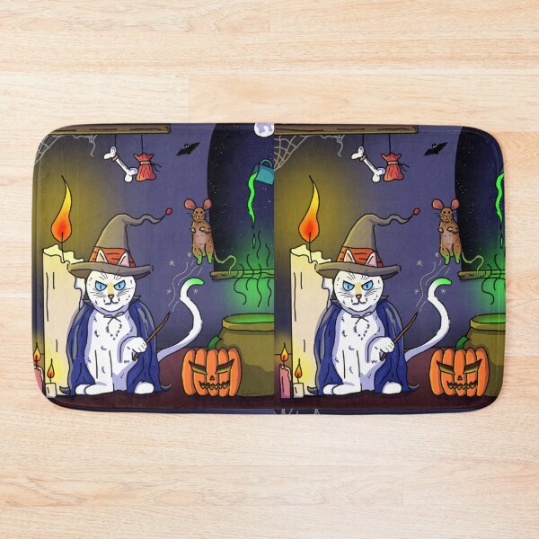 Item preview, witch cat designed and sold by luisquevedop.