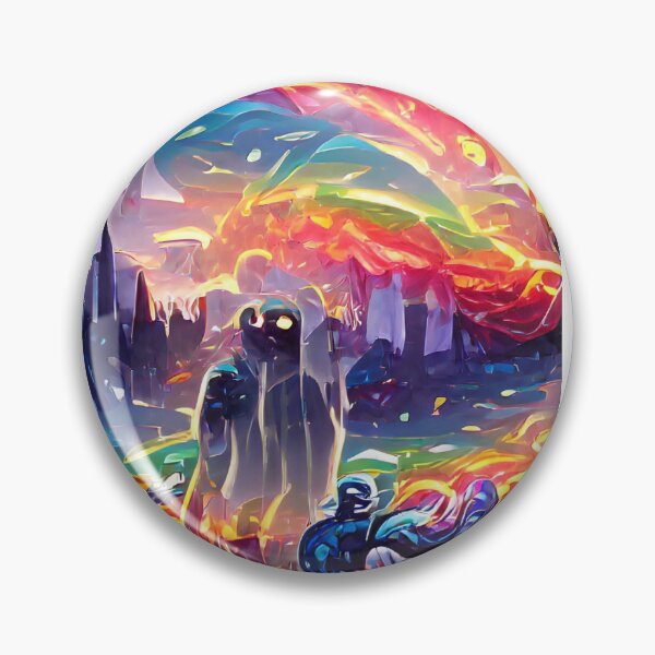 Item preview, SURREAL RAINBOW GHOST ON HALLOWEEN designed and sold by sailorsam1805.