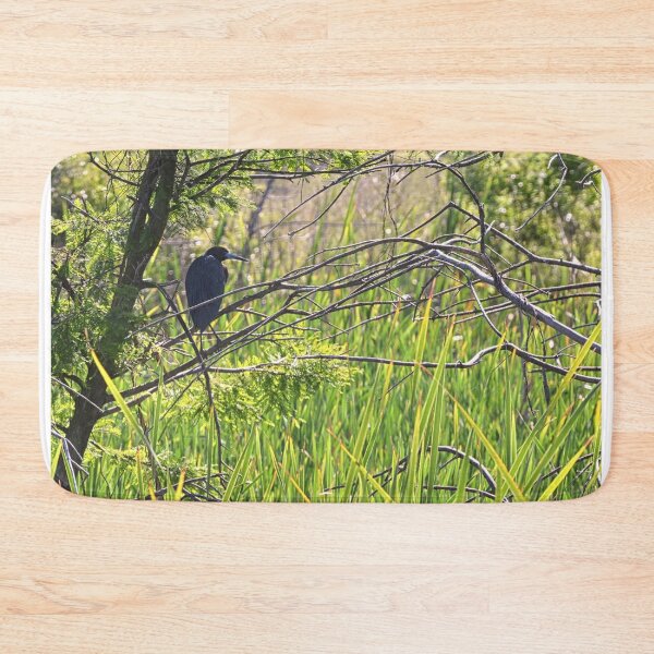 Item preview, A Perched Little blue Heron designed and sold by LisaWootenPhoto.