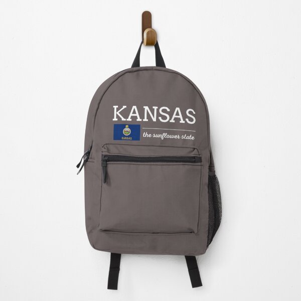 Item preview, KANSAS State with Flag designed and sold by philevera.