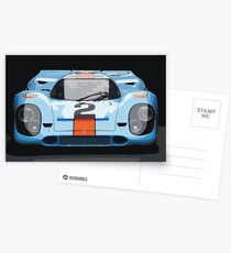 porsche 917 Postcards