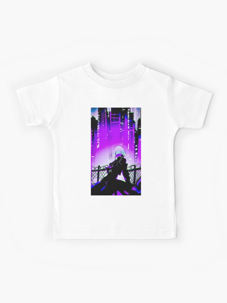 Cyberpunk Edgerunners - David neon light | Kids T-Shirt