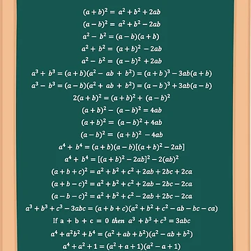 Artwork thumbnail, Algebraic Formulas by ScienceCorner