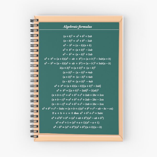 Item preview, Algebraic Formulas designed and sold by ScienceCorner.