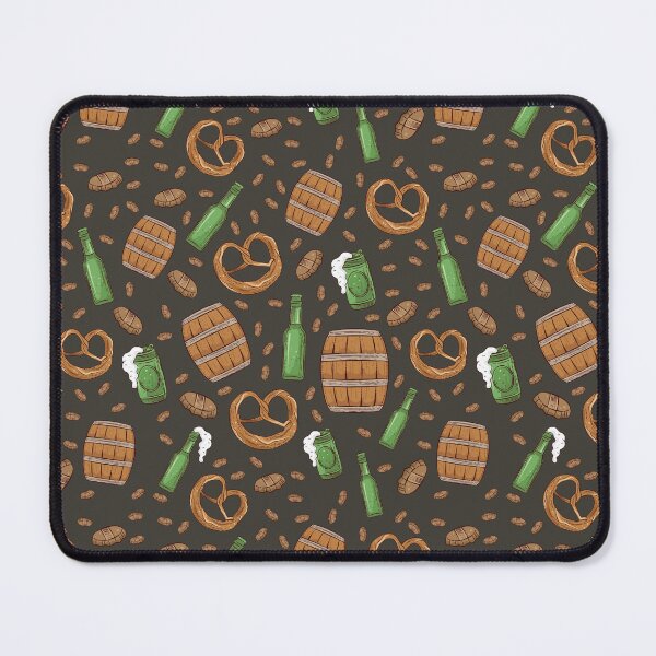 Item preview, Pretzels and Beer Oktoberfest Pattern (Dark Chocolate) designed and sold by Geo De la Cruz.