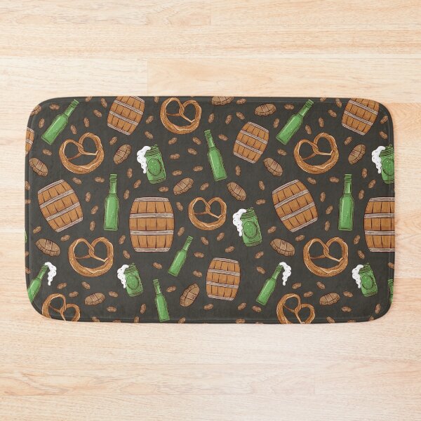 Item preview, Pretzels and Beer Oktoberfest Pattern (Dark Chocolate) designed and sold by Geo De la Cruz.