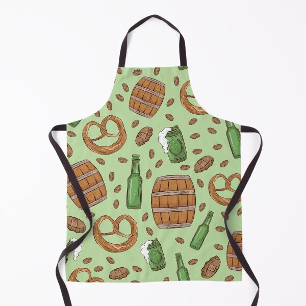 Item preview, Pretzels and Beer Oktoberfest Pattern (Key Lime) designed and sold by Geo De la Cruz.