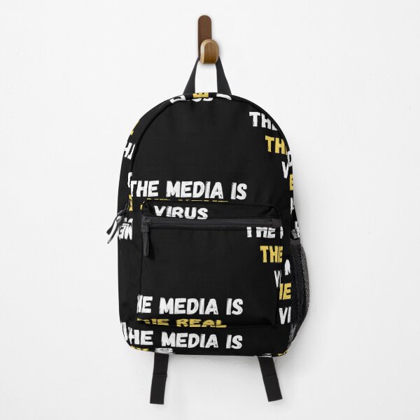 Aperçu de l'œuvre Les médias sont le VRAI virus TEES Classic créée et vendue par sharatnombon.