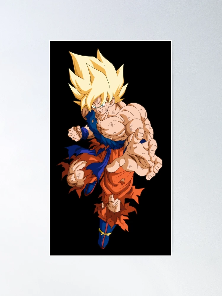 Goku SSJ 2 Sticker by Dankelys