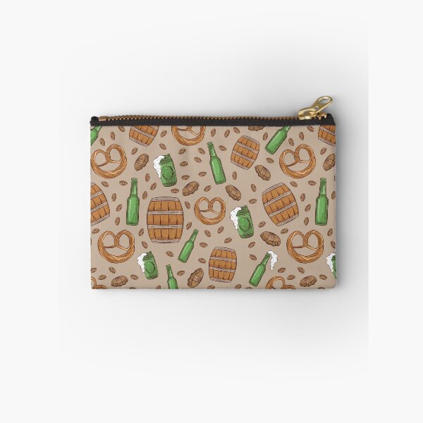 Item preview, Pretzels and Beer Oktoberfest Pattern (Khaki) designed and sold by Geo De la Cruz.