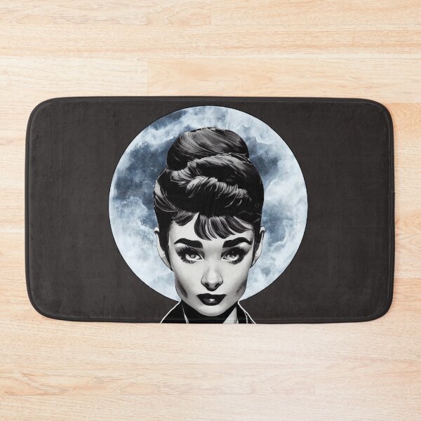 Item preview, The Moon & Audrey Hepburn designed and sold by NuminousYes.