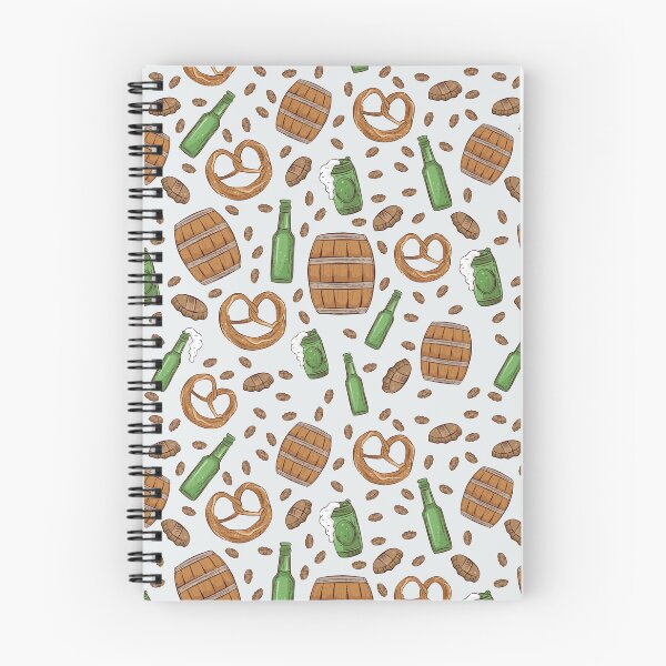 Item preview, Pretzels and Beer Oktoberfest Pattern (Bone) designed and sold by Geo De la Cruz.
