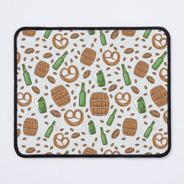 Item preview, Pretzels and Beer Oktoberfest Pattern (Bone) designed and sold by Geo De la Cruz.