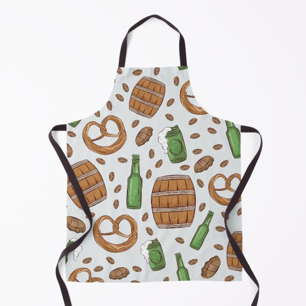 Item preview, Pretzels and Beer Oktoberfest Pattern (Bone) designed and sold by Geo De la Cruz.