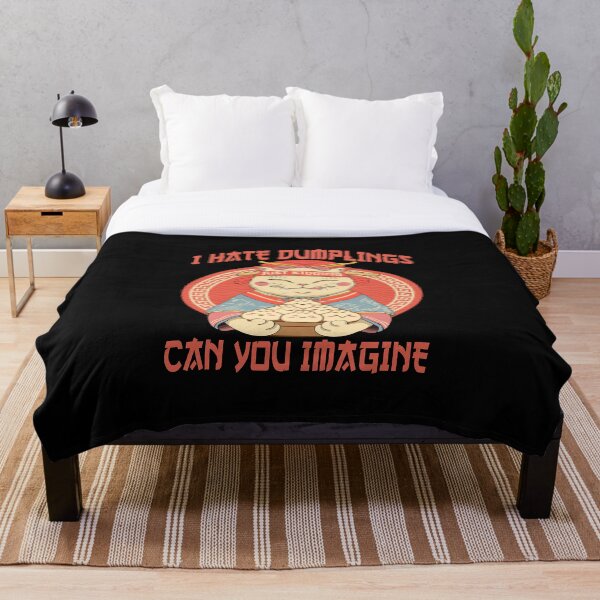 Item preview, I Hate Dumplings Just Kidding Can You Imagine, Kawaii Cat designed and sold by printify.