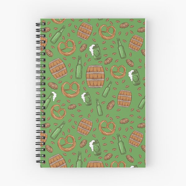Item preview, Pretzels and Beer Oktoberfest Pattern (Spearmint) designed and sold by Geo De la Cruz.