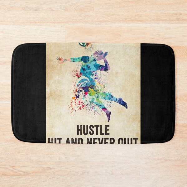 Aperçu de l'œuvre Hustle Hit And Never Quit créée et vendue par sauagecornc.