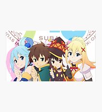 Konosuba 3 Photographic Print