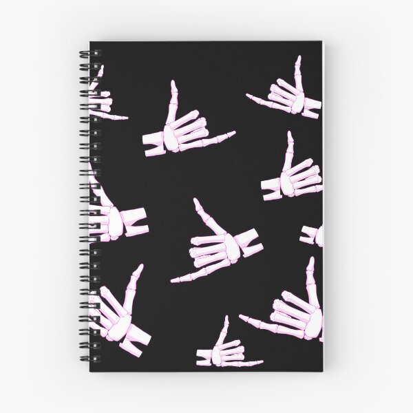 Item preview, Spooky Skeleton Hand Aesthetic Tiles Pink designed and sold by Vedeme.