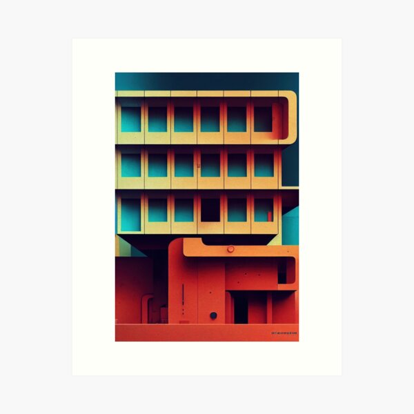 Item preview, Retro Brutalist designed and sold by BasajaunStudio.
