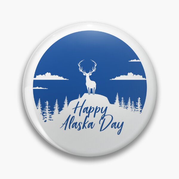 Item preview, Happy Alaska Day designed and sold by plaktim.