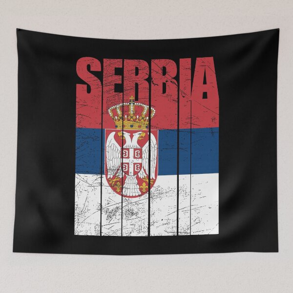 Item preview, Serbia flag designed and sold by Mila1946.