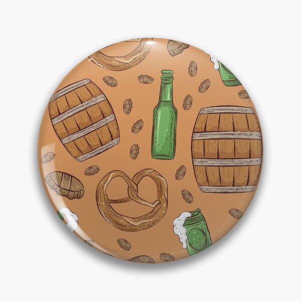 Item preview, Pretzels and Beer Oktoberfest Pattern (Tan) designed and sold by Geo De la Cruz.