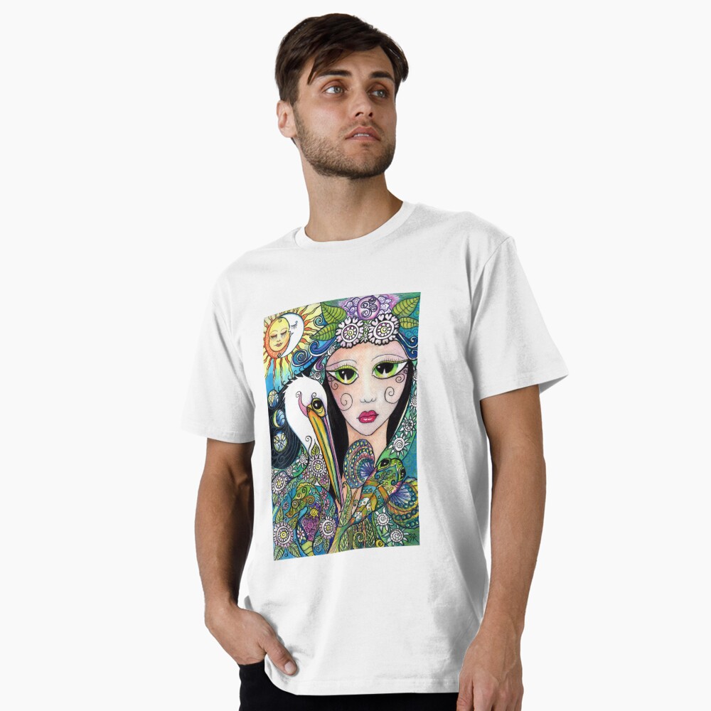 Aperçu de l'œuvre T-shirt premium créée et vendue par BlueMoonOwl.