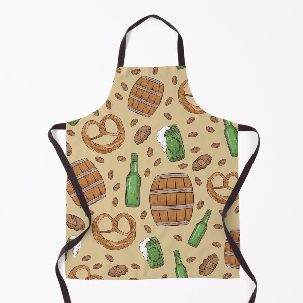 Item preview, Pretzels and Beer Oktoberfest Pattern (Cream) designed and sold by Geo De la Cruz.