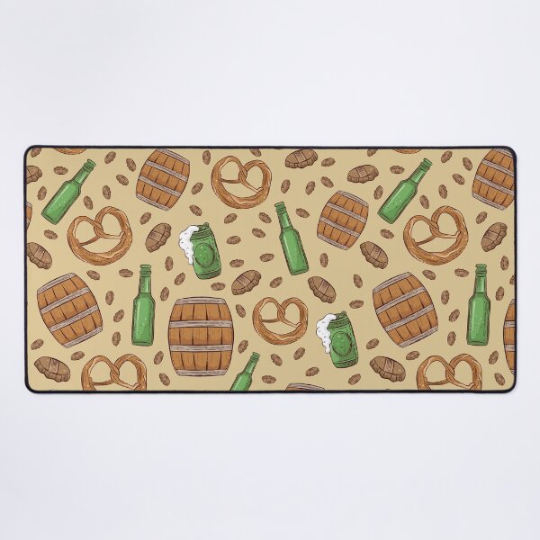 Item preview, Pretzels and Beer Oktoberfest Pattern (Cream) designed and sold by Geo De la Cruz.