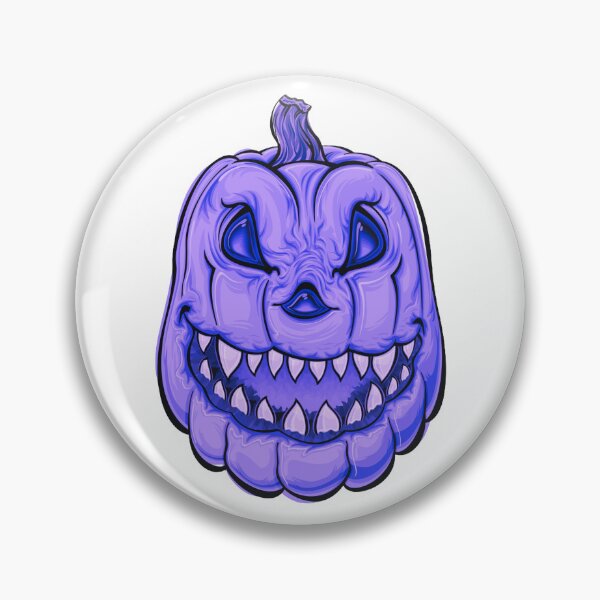 Item preview, Purple Scary Pumpkin, Halloween Pumpkin designed and sold by Dven-Clothes.