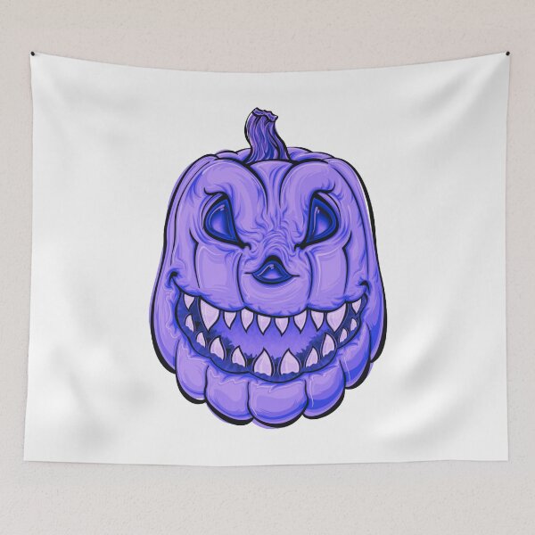 Item preview, Purple Scary Pumpkin, Halloween Pumpkin designed and sold by Dven-Clothes.
