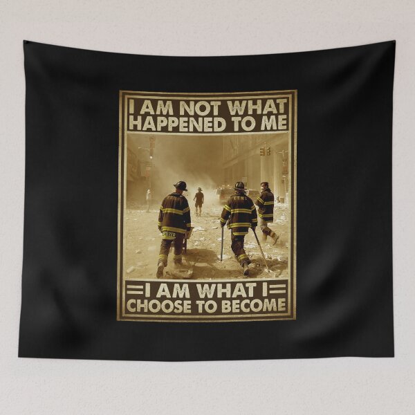 Item preview, I Am Not What Happened To Me Firefighter designed and sold by sauagecornc.