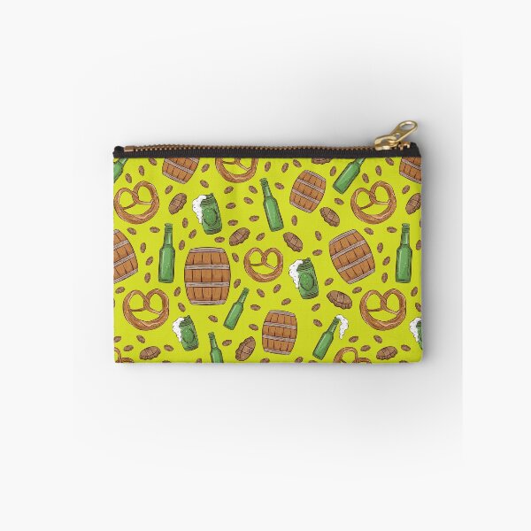 Item preview, Pretzels and Beer Oktoberfest Pattern (Lime) designed and sold by Geo De la Cruz.