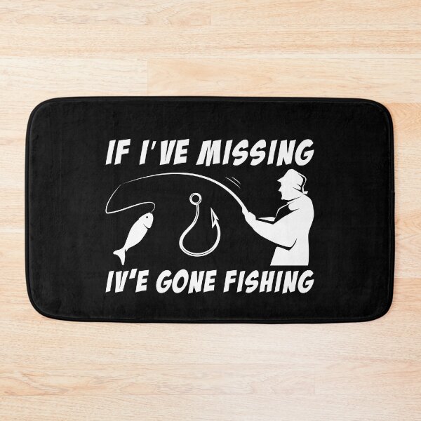 Item preview, If I've Missing I've Gone Fishing, Fisherman Gift For Dad, Grandpa designed and sold by Graphicista.