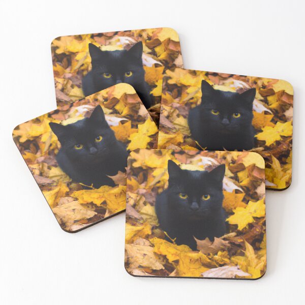 Item preview, Black Cat in Autumn 1 designed and sold by Persona-.