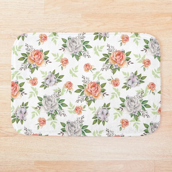 Item preview, vintage flower and clock designed and sold by Pattern King.
