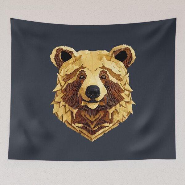 Item preview, Bear Illustration designed and sold by ThePurpleMelon.