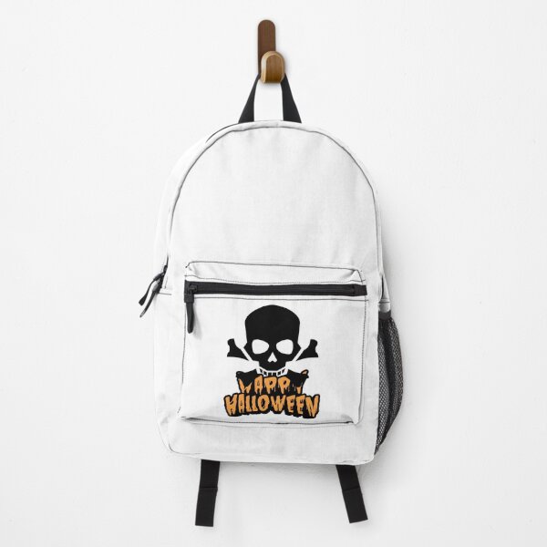 Item preview, Happy Halloween Skull and Crossbones Design designed and sold by WBP Mart.