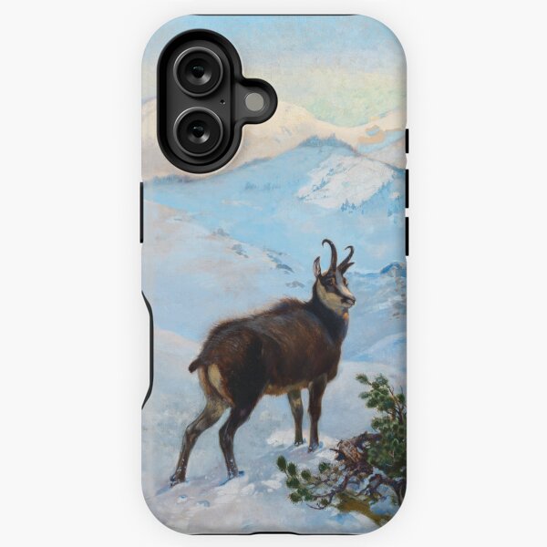 Item preview, A Chamois in the Mountains | Albert Singer | 1916 Nature Animal Art designed and sold by CJET.