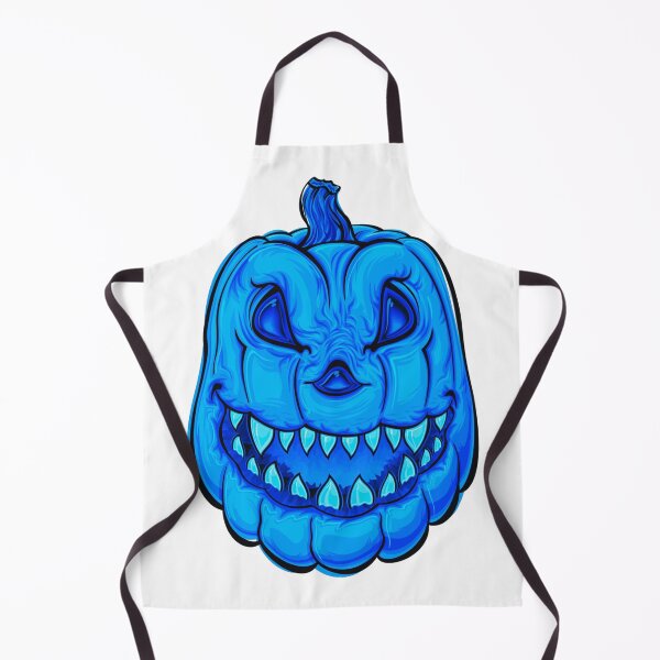 Item preview, Blue Scary Pumpkin, Halloween Pumpkin designed and sold by Dven-Clothes.