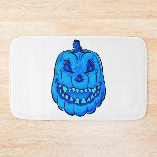 Item preview, Blue Scary Pumpkin, Halloween Pumpkin designed and sold by Dven-Clothes.