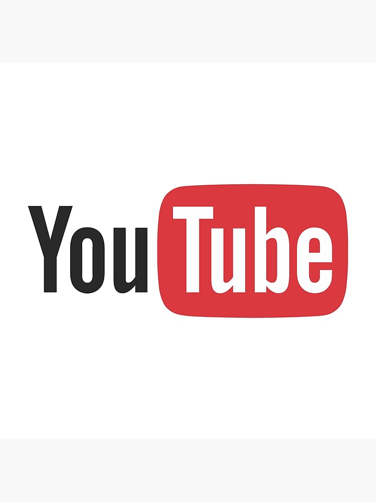 Decoracion You Tube Logo Redbubble - como hacer una pantalla de carga en roblox studio youtube
