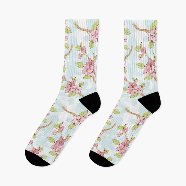 Item preview, Cherry Blossom Flower Pattern 34 designed and sold by AlokeDesigns.