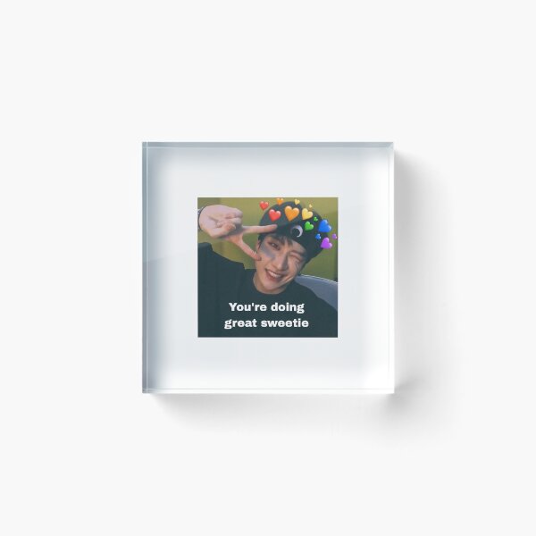 Item preview, stray kids bang chan heart designed and sold by inniesart.